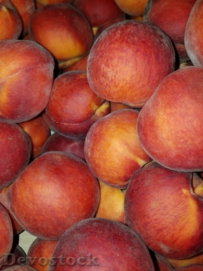 Devostock Peach Peaches Elberta Fruit