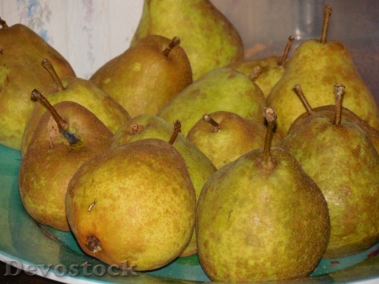Devostock Pears Fruit Food Organic