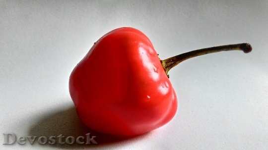 Devostock Pepper Red Food Fruit