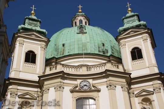 Devostock Peterskirche Vienna Dome Church