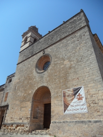 Devostock Petra Church Mallorca Monumental