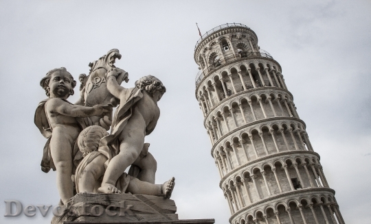 Devostock Pisa Italy Tower Europe