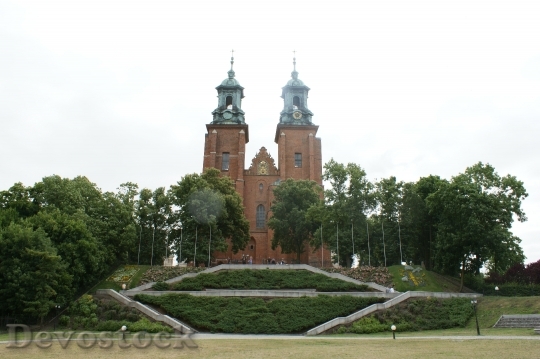 Devostock Poland Gniezno Church Cathedral