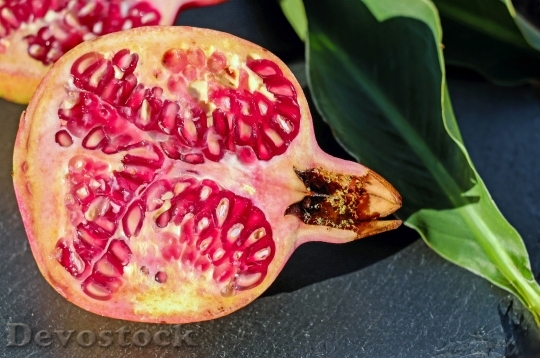 Devostock Pomegranate Fruit Red Vitamins