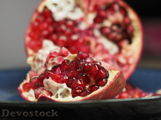 Devostock Pomegranate Fruit Seed Food