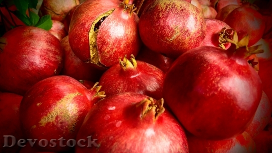 Devostock Pomegranate Pomegranates Red 946118