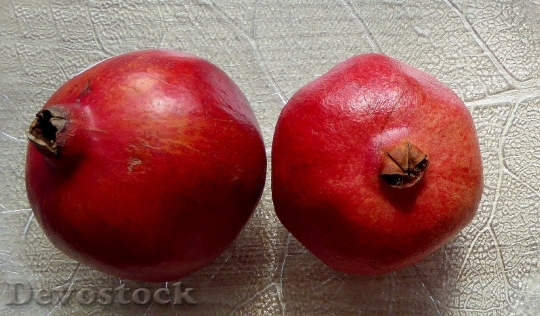Devostock Pomegranates Fruits Fruit Red