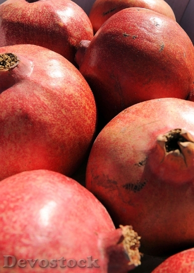 Devostock Pomegranates Ripe Fresh Fruit