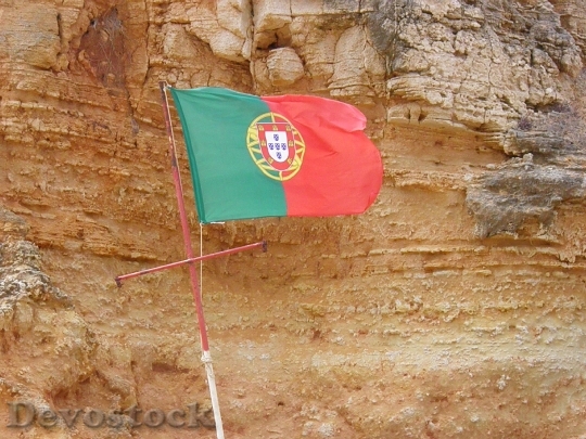 Devostock Portuguese Portuguese Flag Emblem