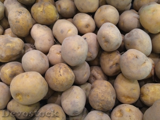 Devostock Potato Pile Up Fruit