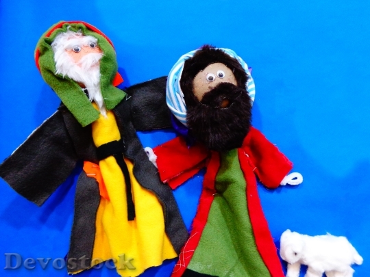 Devostock Puppets Sunday School Christmas