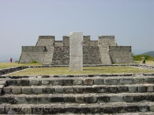 Devostock Pyramid Xochicalco Mexico Ancient