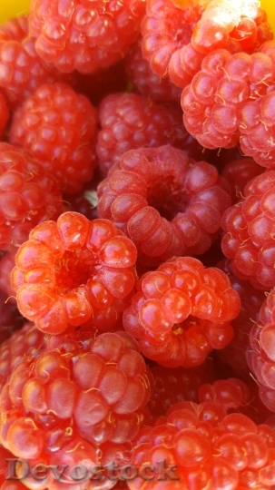 Devostock Raspberries Berries Fruits Fruit 2