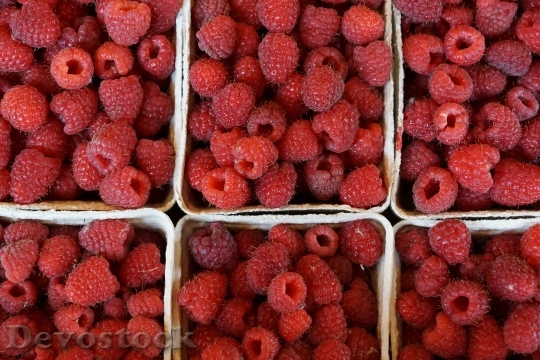 Devostock Raspberries Berries Healthy 862889