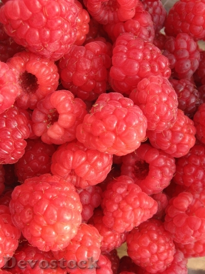 Devostock Raspberries Fruit Food Healthy 0
