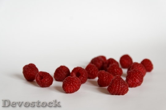 Devostock Raspberries Fruit Healthy Vitamins 0