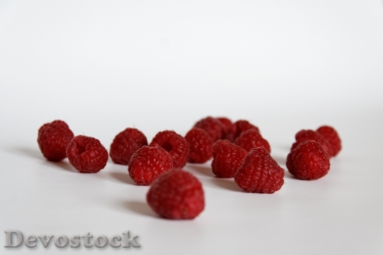 Devostock Raspberries Fruit Healthy Vitamins