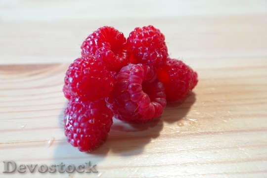 Devostock Raspberries Fruits Fruit Berries 0