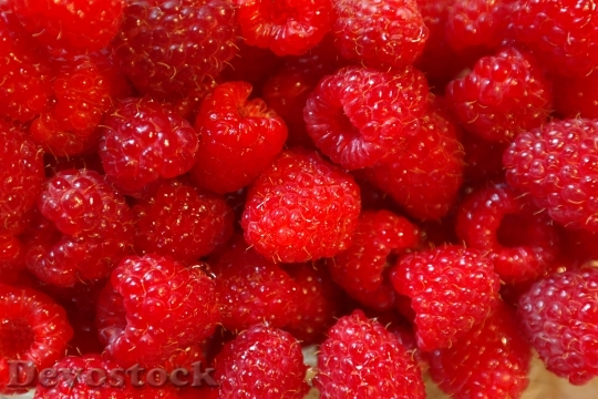 Devostock Raspberries Fruits Fruit Berries 1