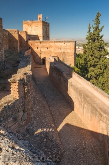 Devostock Remparts Alcazaba Alhambra Grenade