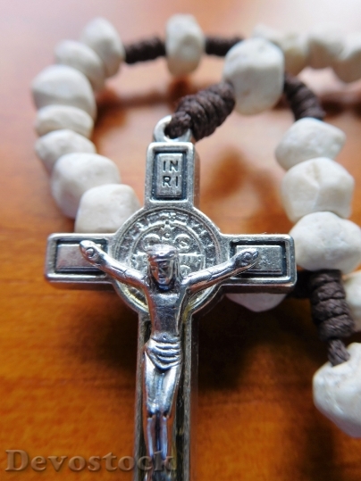 Devostock Rosary Cross Catholic Religion