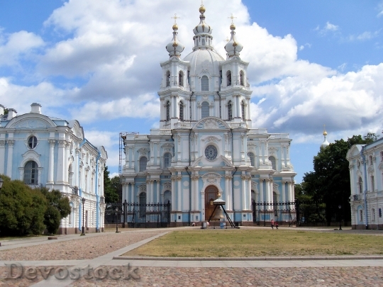Devostock Russia St Petersburg Church 2
