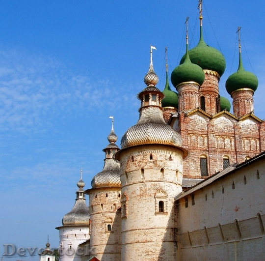 Devostock Russia Temple Monastery Dome