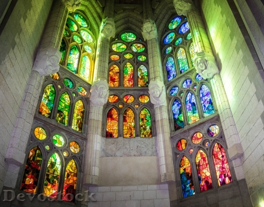Devostock Sagrada Familia Cathedral Barcelona 11