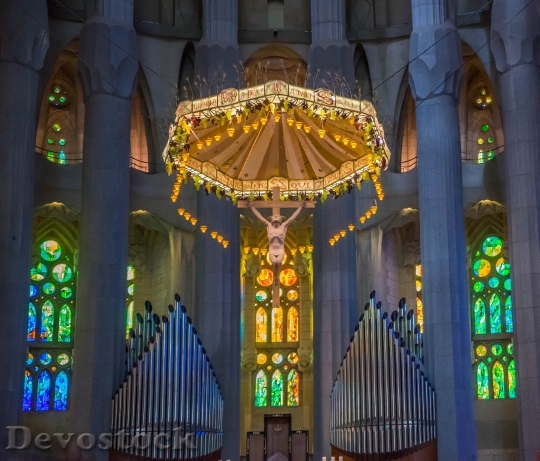 Devostock Sagrada Familia Cathedral Barcelona 4