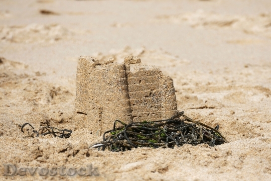 Devostock Sand Castle Beach Sand 0