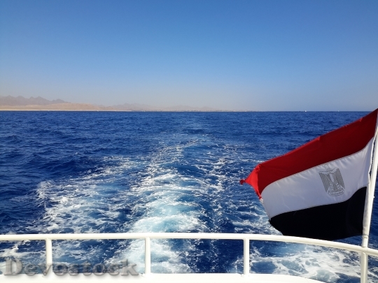 Devostock Sea Flag Egypt Journey