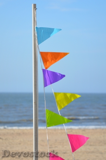 Devostock Sea Pennants Flags Summer