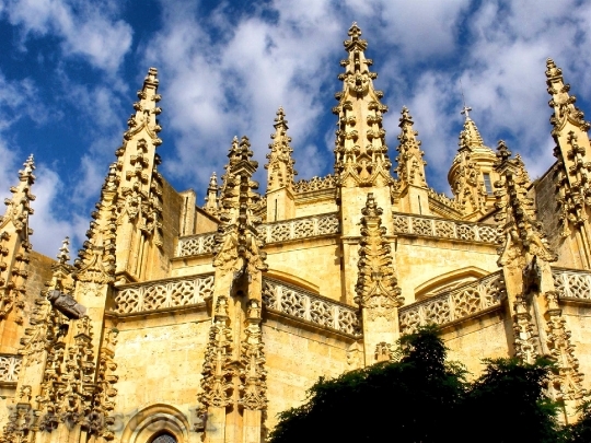 Devostock Segovia Spain Cathedral Church 0