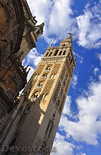 Devostock Seville Cathedral Spain Monuments