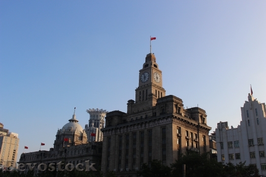 Devostock Shanghai Clock Clock Tower