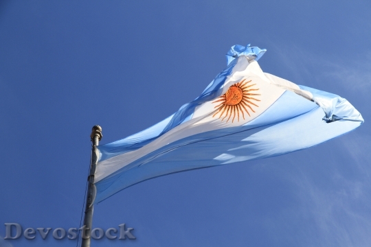 Devostock Sky Blue Flag Argentina