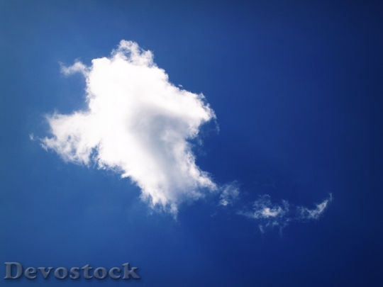 Devostock Sky Cloud Blue Background 0
