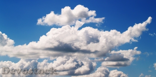 Devostock Sky Cloud Blue Background 4
