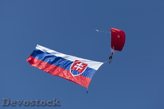 Devostock Slovak Flag Pledge Paragliding
