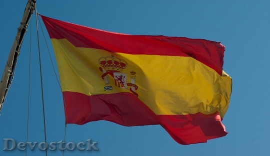 Devostock Spain Flag Spanish Flag