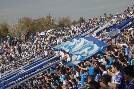 Devostock Stadium Football Flags Blue