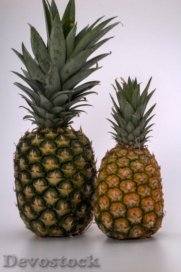 Devostock Still Life Fruits Pineapple 1