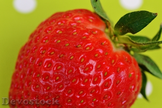 Devostock Strawberries Fruit Close Fruits 22