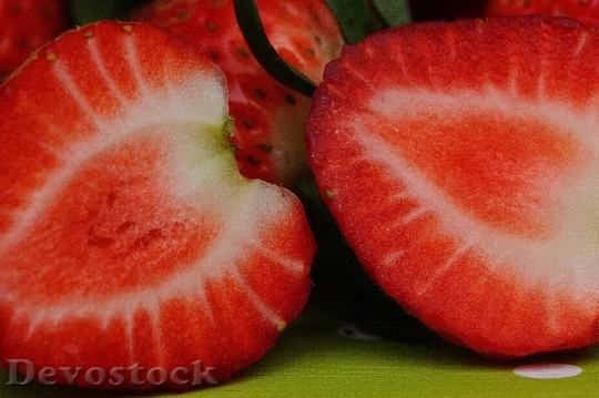 Devostock Strawberries Fruit Close Fruits 24
