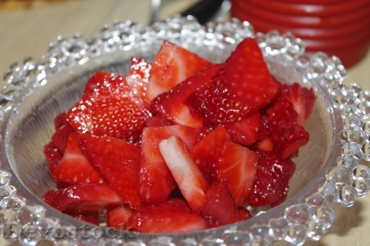 Devostock Strawberries Fruit Dessert 727427