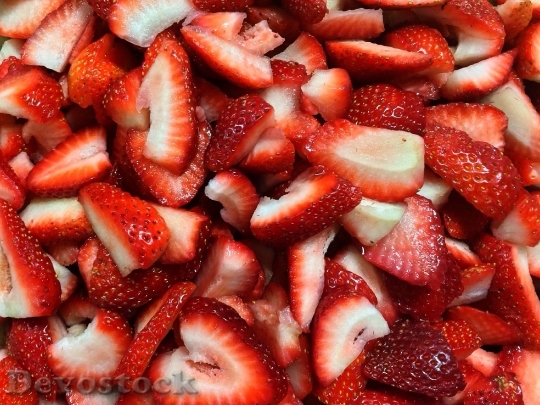 Devostock Strawberries Fruit Food Fresh