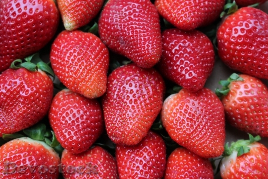 Devostock Strawberries Fruit Red Healthy 3