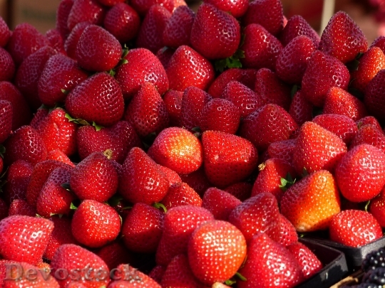 Devostock Strawberries Fruit Red Healthy