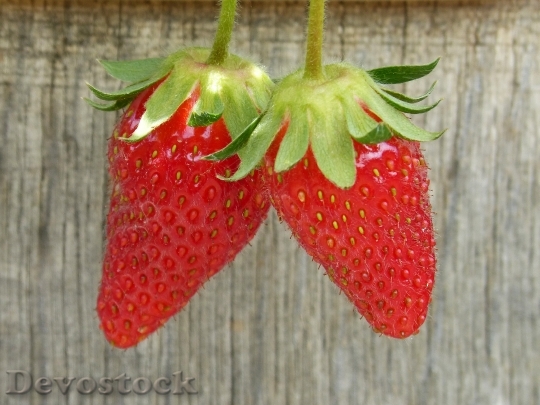 Devostock Strawberries Fruit Red Sweet 0