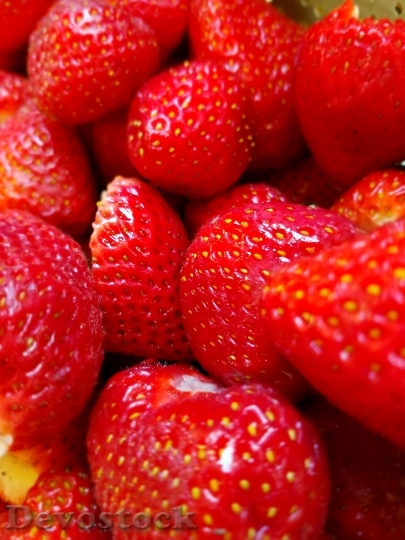 Devostock Strawberries Strawberry Red Seeds